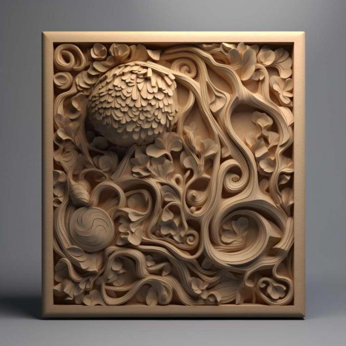 نموذج ثلاثي الأبعاد لآلة CNC 3D Art 